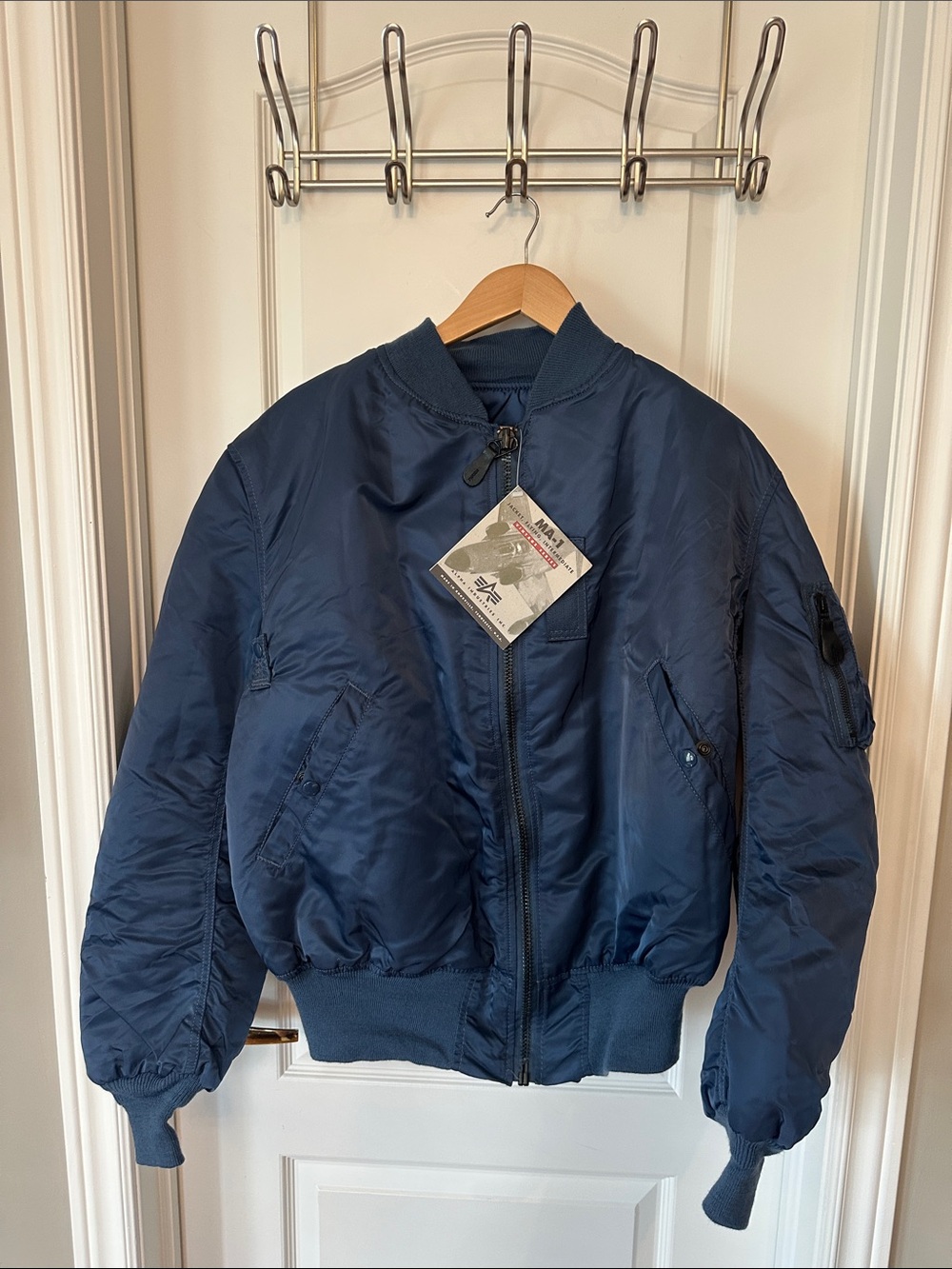 Alpha Industries MA-1 Flight Jacket XXL NWT Vintage Series Bomber Made in USA